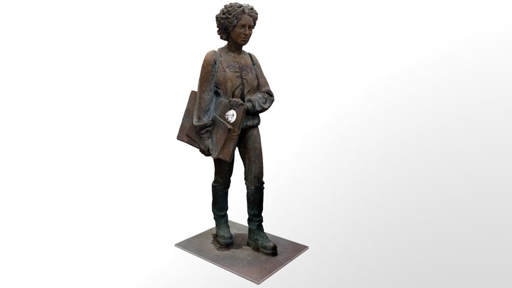 Joven caminando (fotogrametría) 3D Model