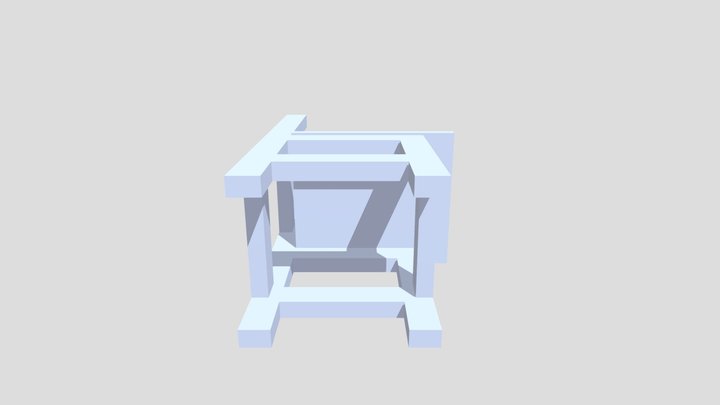 CADEIRINHA MONTADA UHUL 3D Model