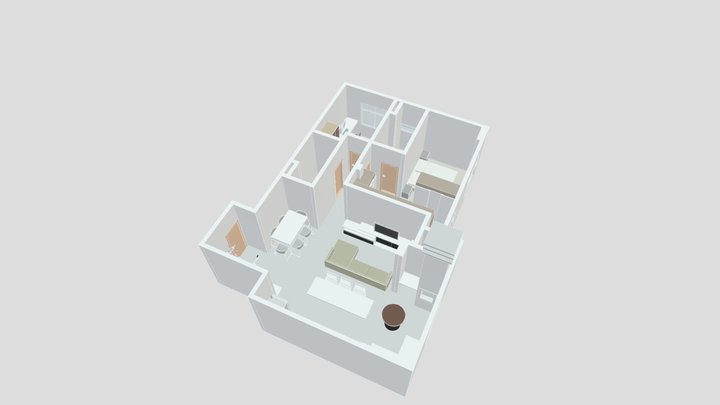 TATIANA BLEND 3D Model