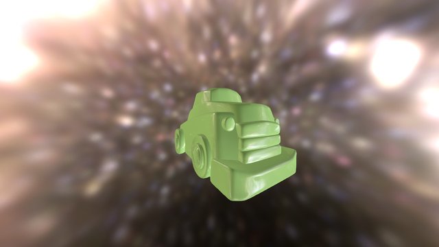 Old Timer Car 3D Model