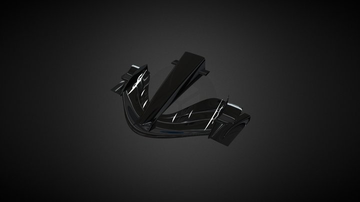 2026 F1 Front Wing 3D Model
