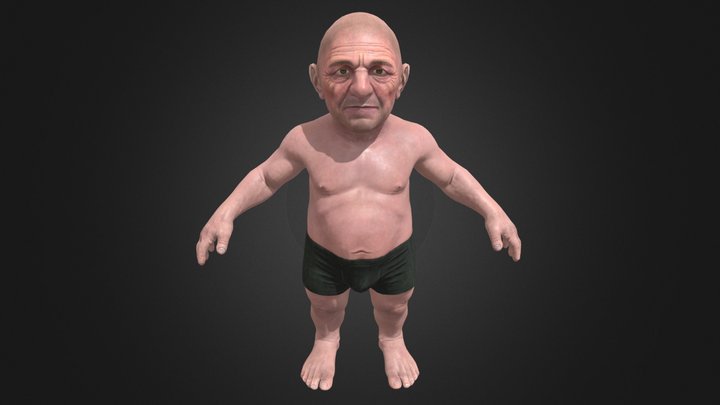 Dwarf Base Mesh