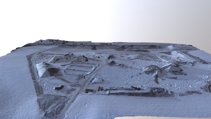 Hastings Gravel Pit 3D Model