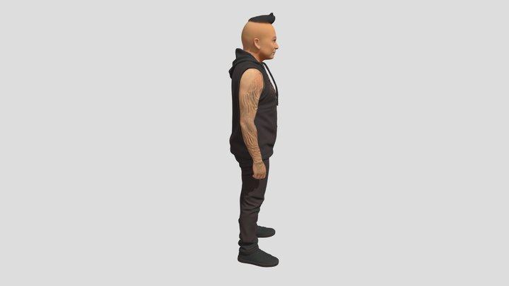 Long mộng gà 3D Model