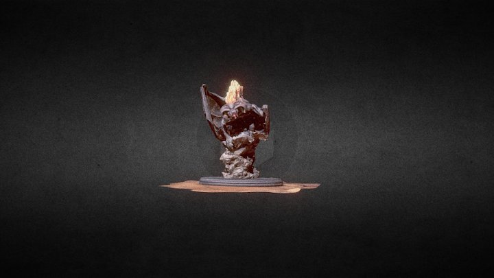 Sculpture scan from 123D Catch 3D Model