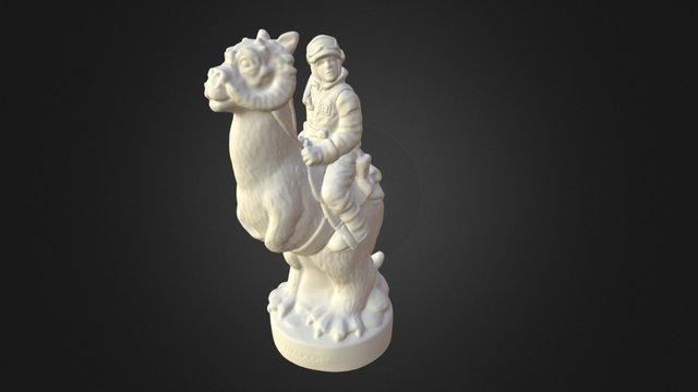 Luke On Tauntaun-600K 3D Model