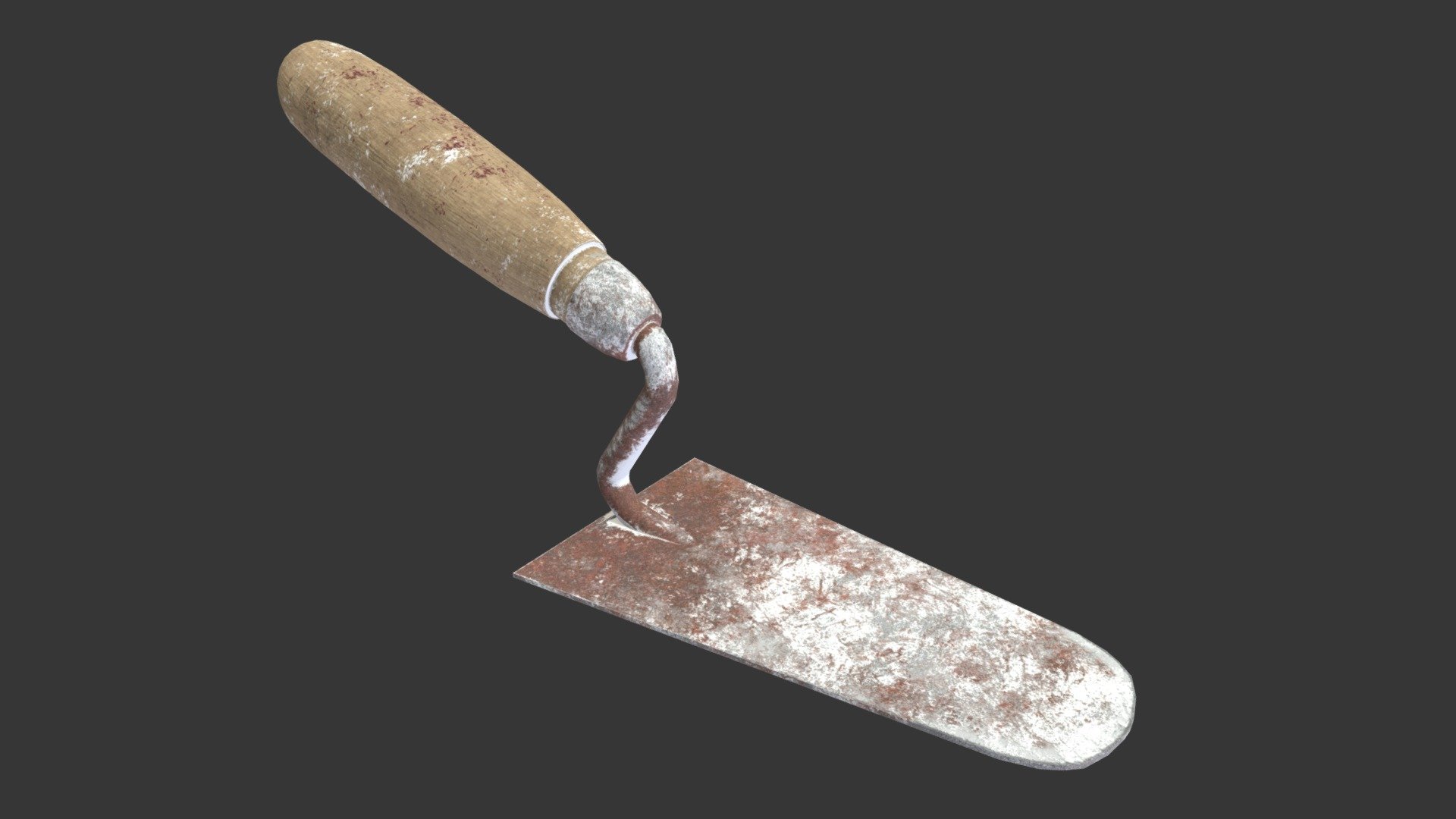 Trowel 3D model by Eveline van der Schrier (evelinevanderschrier) [12dc760] Sketchfab