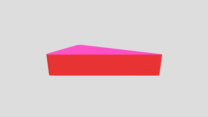 Triangular Bumper 3D Model