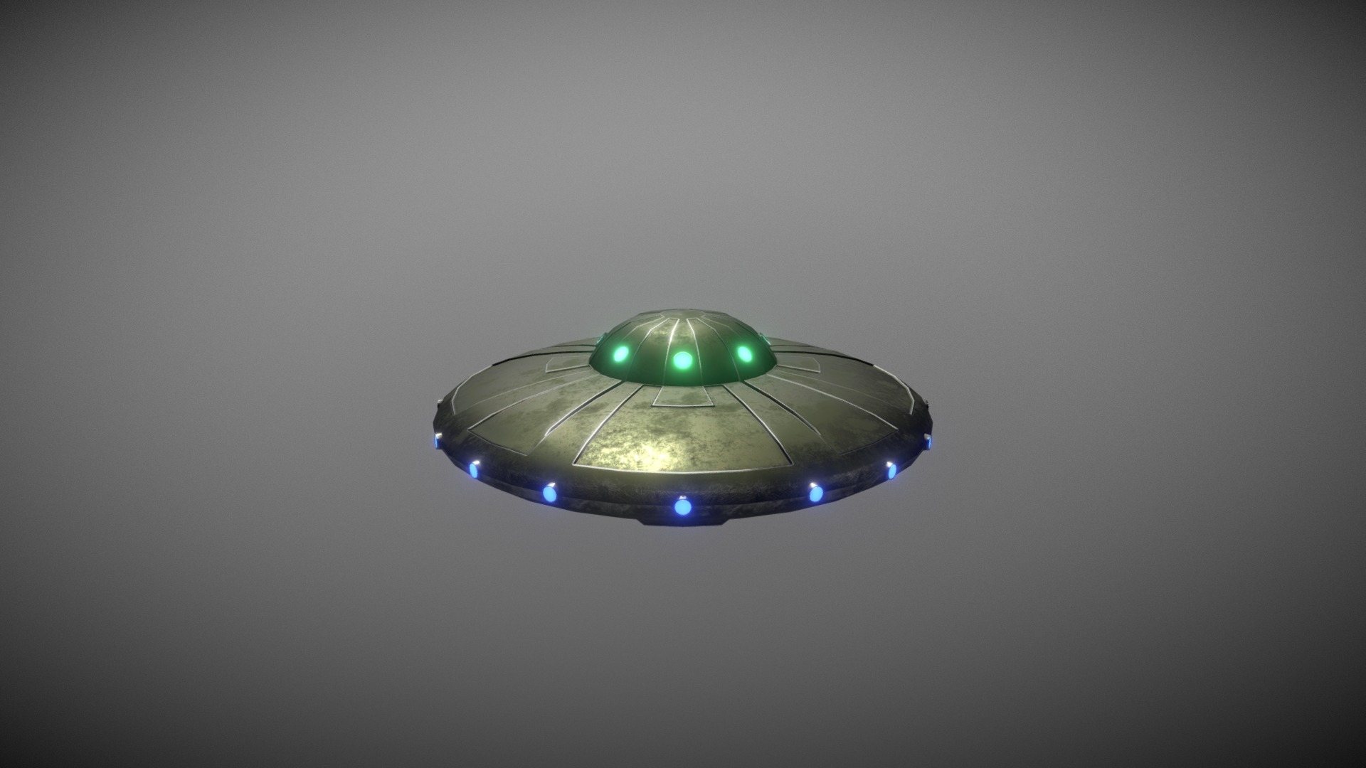 3D model UFO 9 – LOW Poly Flying Saucer - This is a 3D model of the UFO 9 - LOW Poly Flying Saucer. The 3D model is about a close up of a cell phone.
