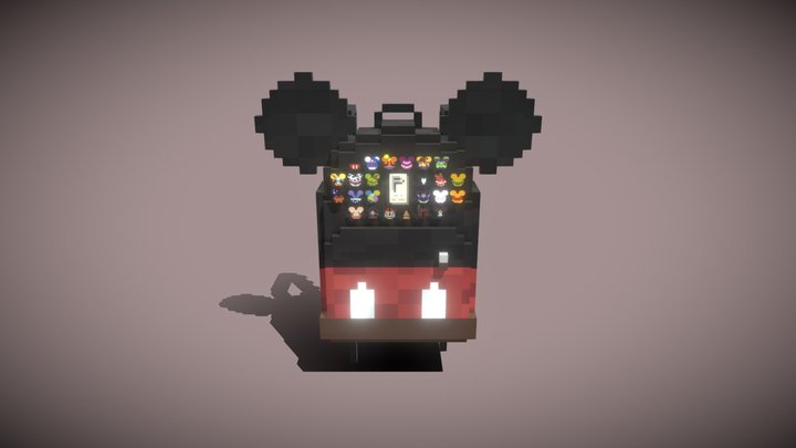 Backpack (Mickey) 3D Model