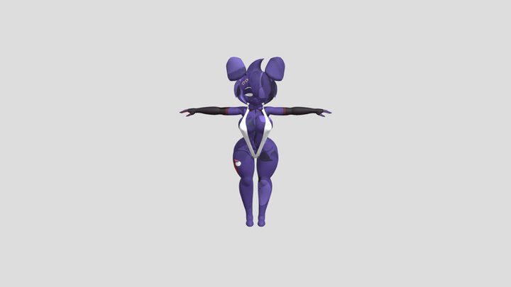 Bonfie-in-bikini 3D Model