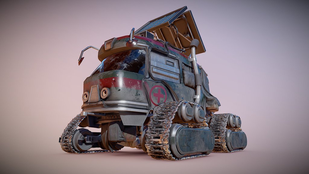 Post WW3 Tatra Style Tram