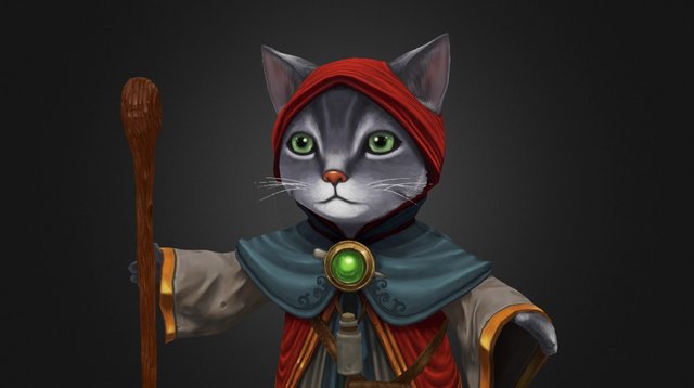 Meow 3D Model