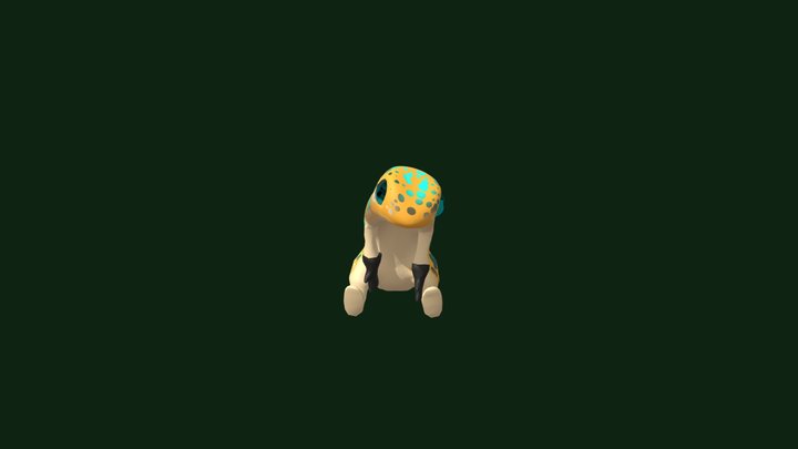 Gecko 3D Model