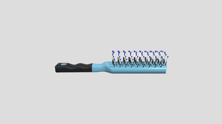 Comb & Brush 3D Model