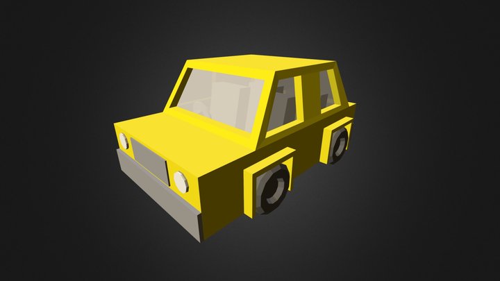 Car (Low poly) 3D Model