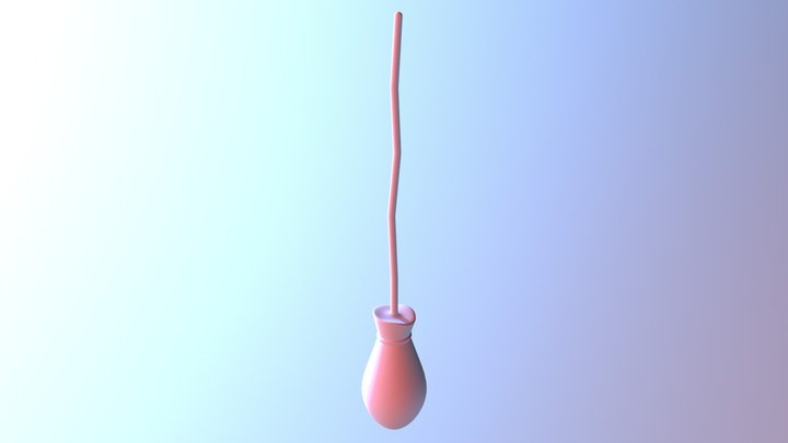 Fantasy Broom 3D Model