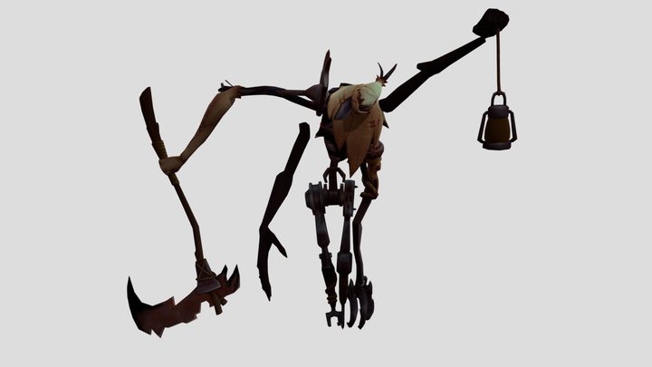 Fiddlesticks (League of Legends character) 3D Model