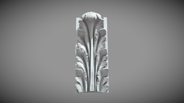 Tijelo konzole 1 / Corbel Body 1 3D Model