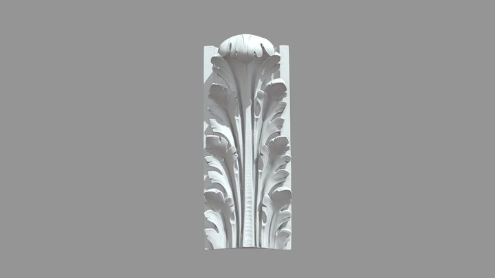 Tijelo konzole 1 / corbel body 1 3D Model