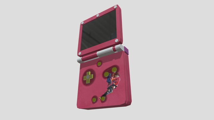 gameboy 3D Model