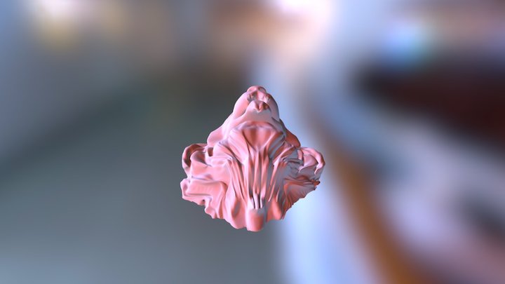 사자머리 3D Model