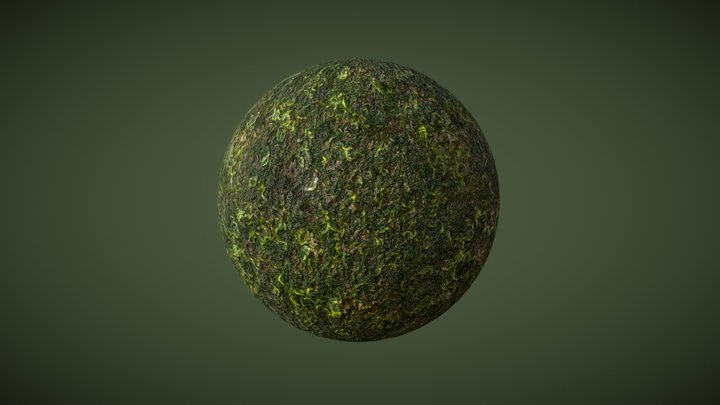 Grass Material 3D Model