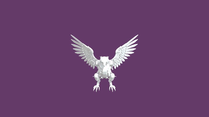 mechanical eagle 3D Model