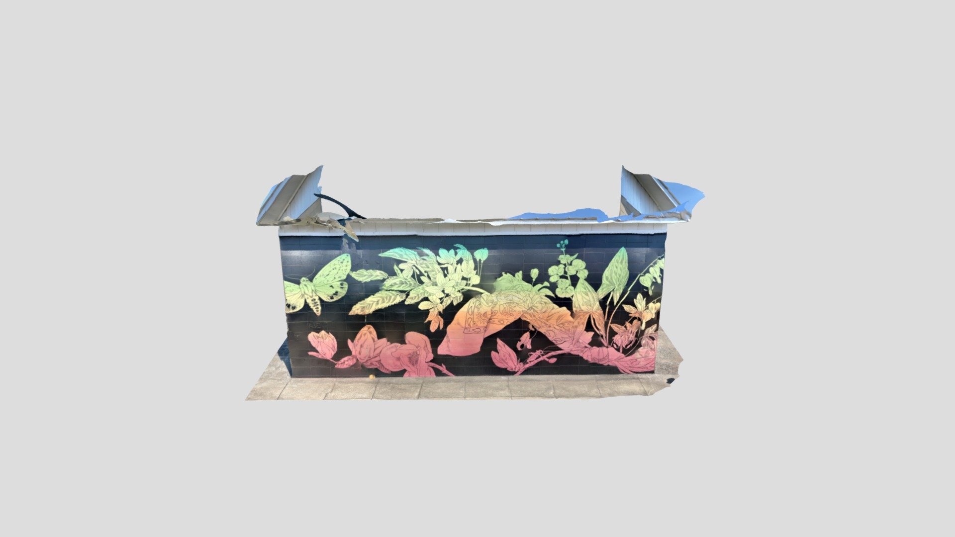 MAX Station Mural -poly
