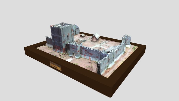 Bridgnorth Castle Model (Northgate Museum) 3D Model