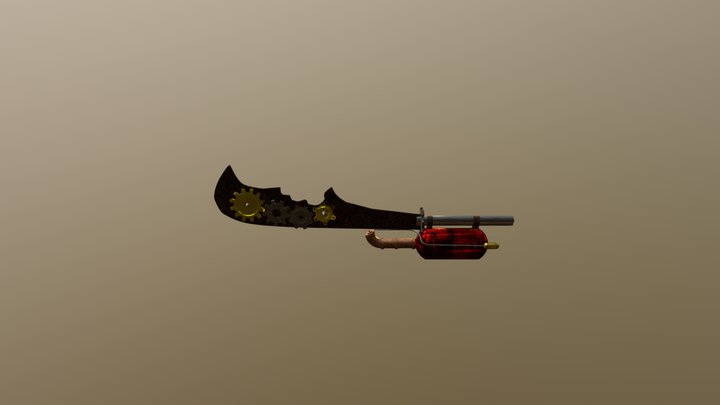 Assignment 2 - Steampunk Sword 3D Model