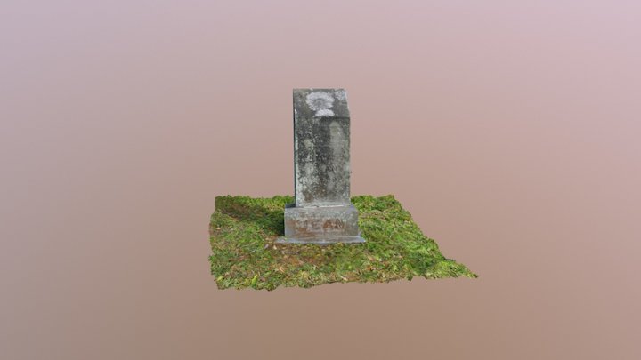Dean grave-marker 3D Model