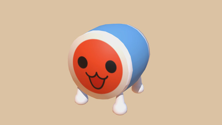 Taiko 3D Model