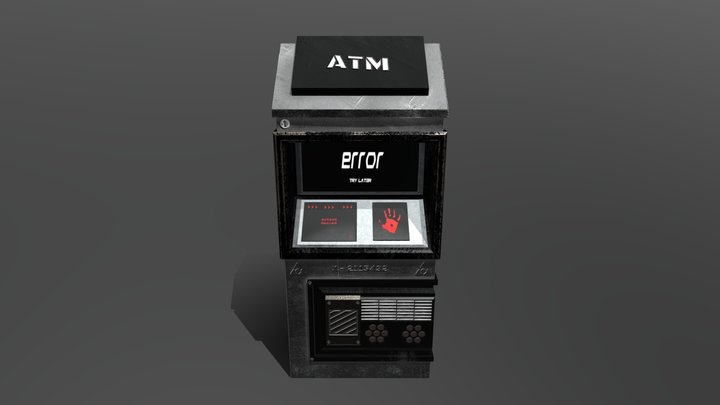 CYBERPUNK ATM 3D Model
