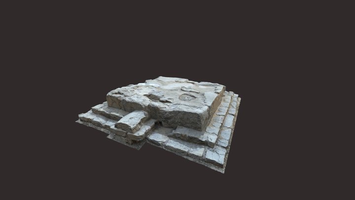 Monumentos funerarios Creueta (Villajoyosa) 3D Model