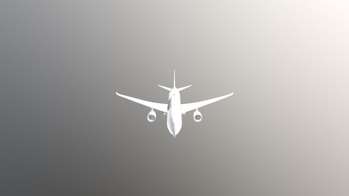 787 3D Model
