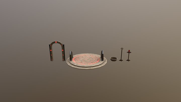 Fantasy Props 3D Model