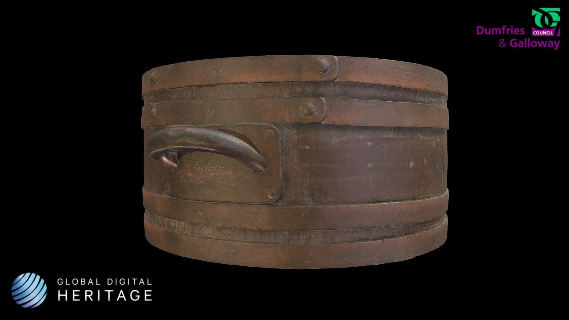 Imperial Bushel Measure - Download Free 3D model by Global Digital ...