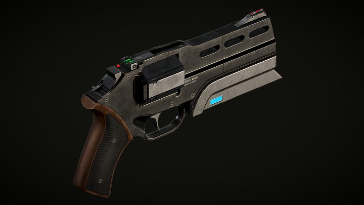 Chiappa Rhino/Total Recall Revolver – Kostenloses 3D-Modell STL