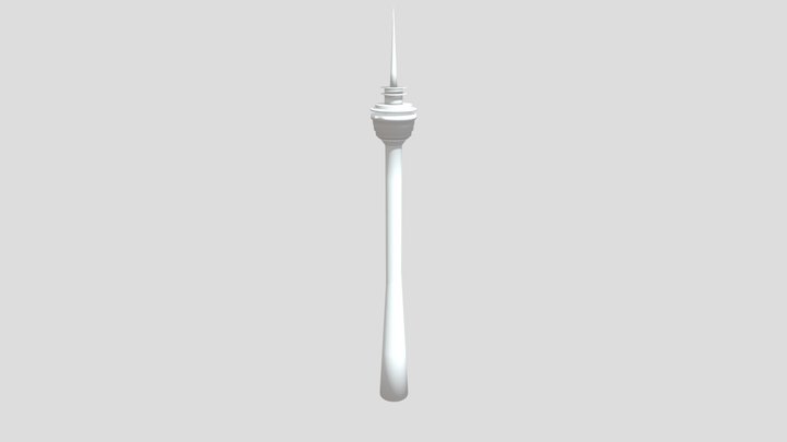 KL TOWER 3D Model