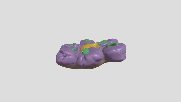purple flower – Modello 3D gratuito STL