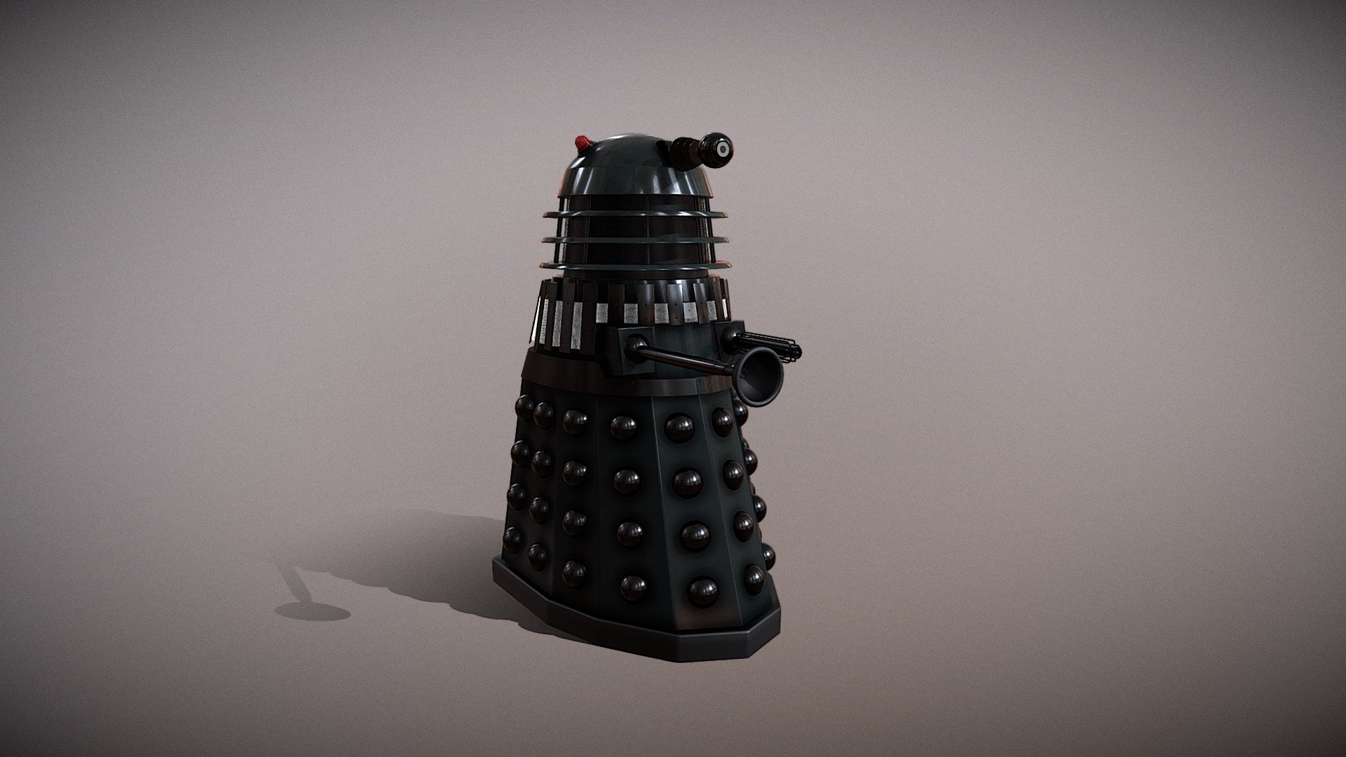 Death Zone Dalek - The Five Doctors