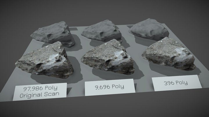 Photogrammetry Rock Test 3D Model