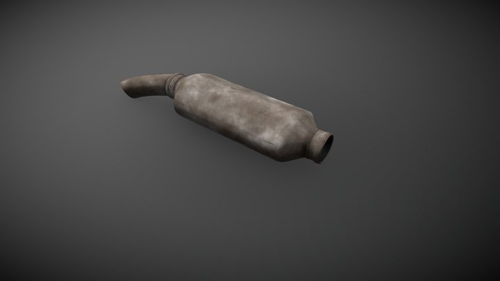 Muffler 3D Model
