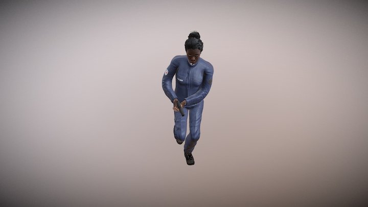 Anim Policiere 3D Model