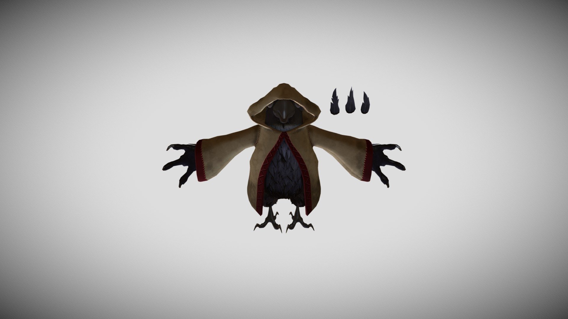 Kenku character model