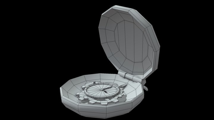 Fancy Timepiece - CT4012 3D Model