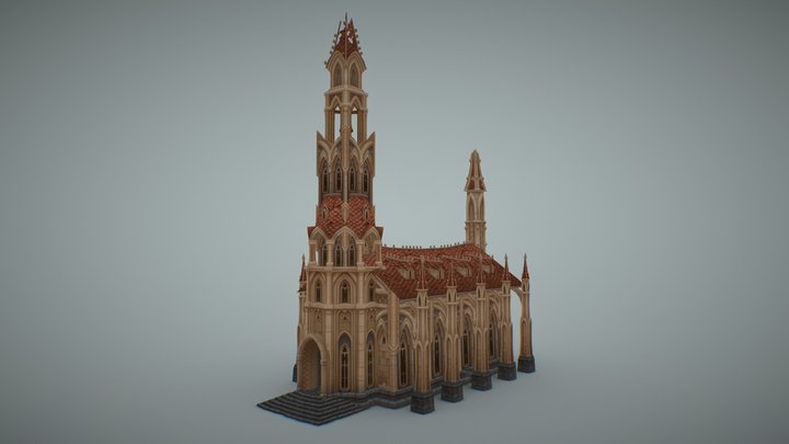 Cathedral 3D Model