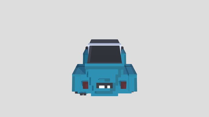 Custom Vw Beetle 3D Model