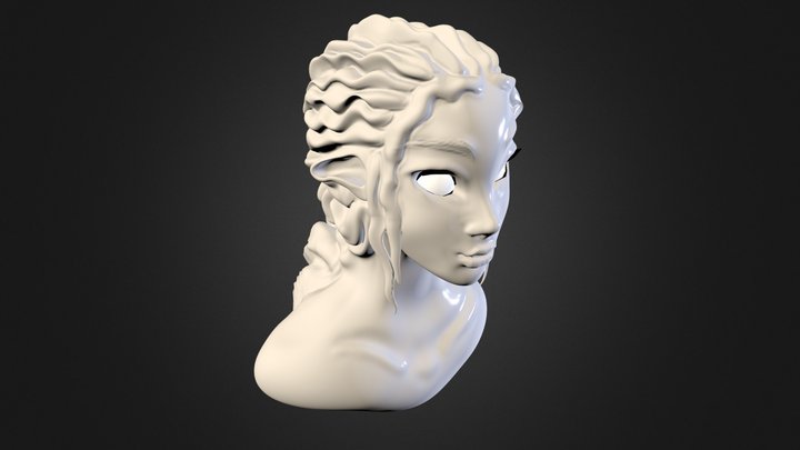 Bust_Notextured 3D Model